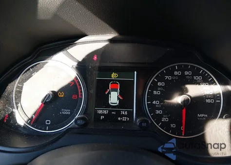 2013 Audi Q5 3.0T Premium Plus из США, поврежденный, VIN WA1DGAFPXDA035100